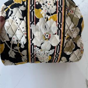 Vera Bradley Black and Yellow Quilted Bag